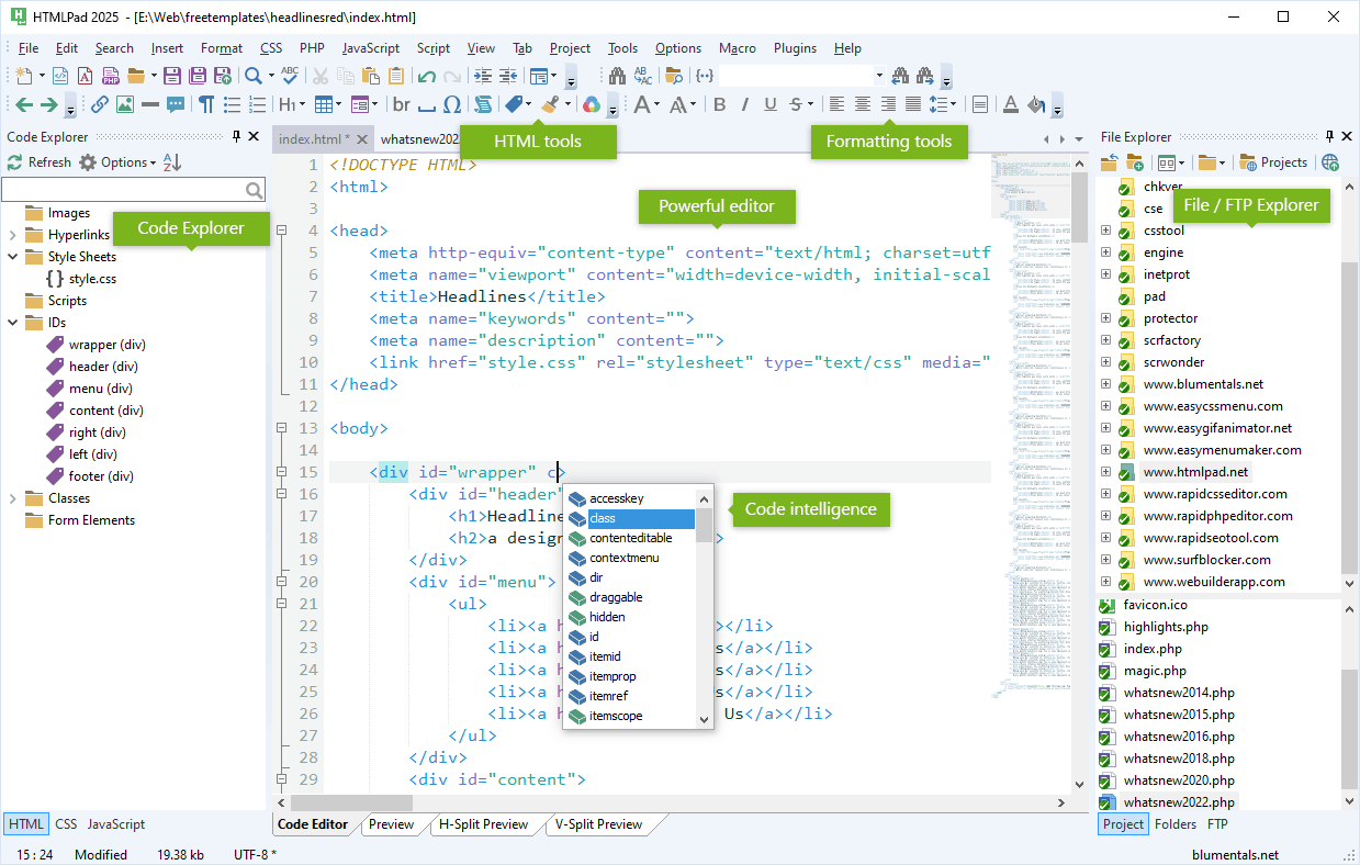 Html Editor For Asp.Net Free